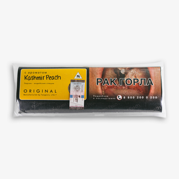 Табак Tangiers Kashmir Peach Персик Кашмир 100 грамм в Томске
