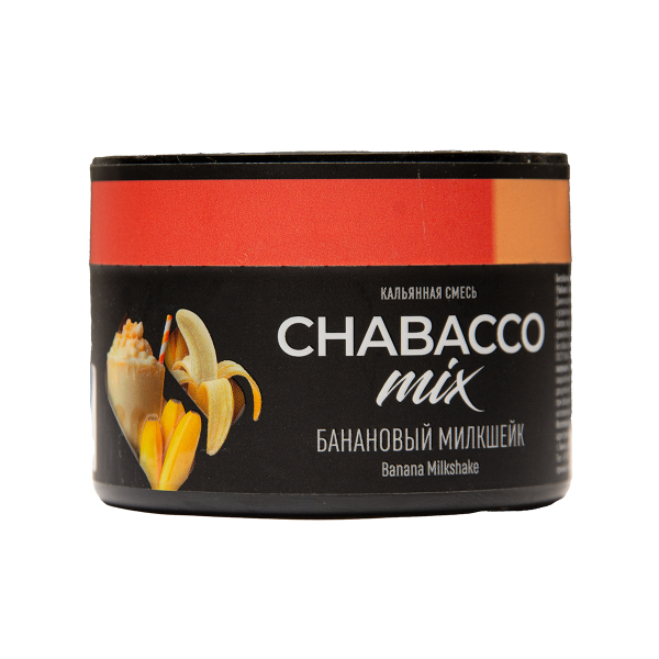 Бестабачная смесь Chabacco Medium Mix Banana Milkshake Medium 40 грамм в Томске