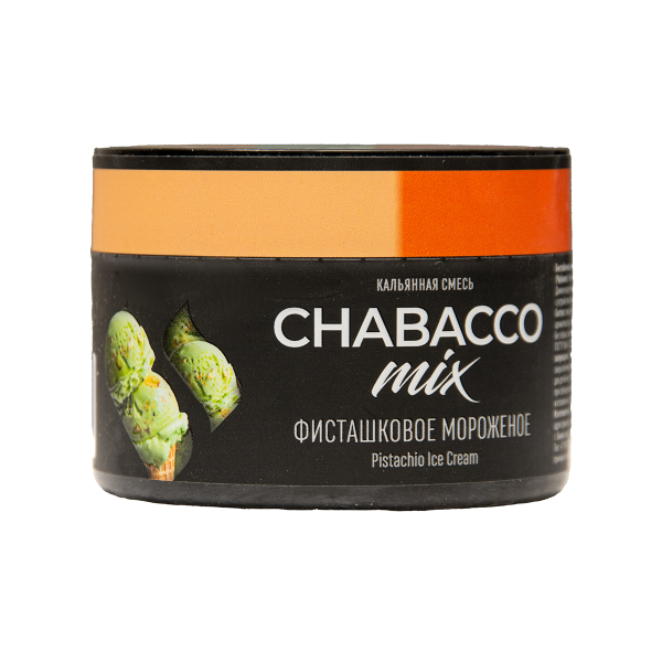 Бестабачная смесь Chabacco Mix Medium Pistachio Ice Cream 50 грамм в Томске