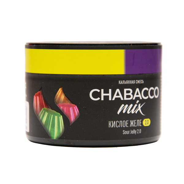 Бестабачная смесь Chabacco Mix Medium Sour Jelly 2.0 50 грамм в Томске