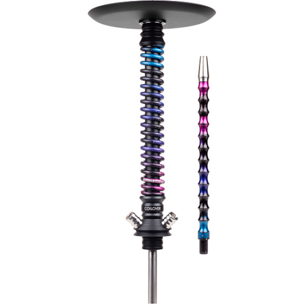 Кальян Mamay Customs Coilover Big Anod Черный Мат Dark Space в Томске