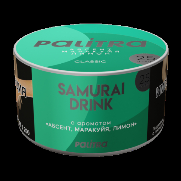Табак Palitra Samurai Drink Напиток Самурая 25 грамм в Томске