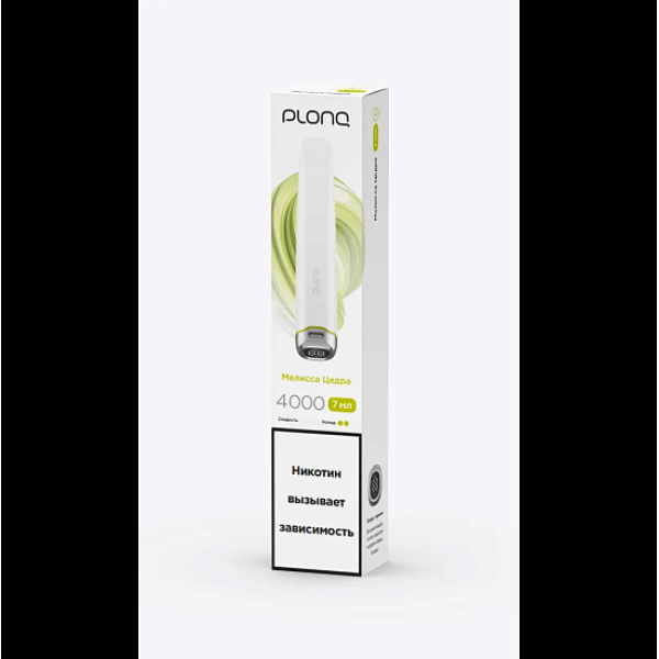 Электронка Plonq Plus Pro 4000 Мелиcса Цедра 4000 затяжек в Томске