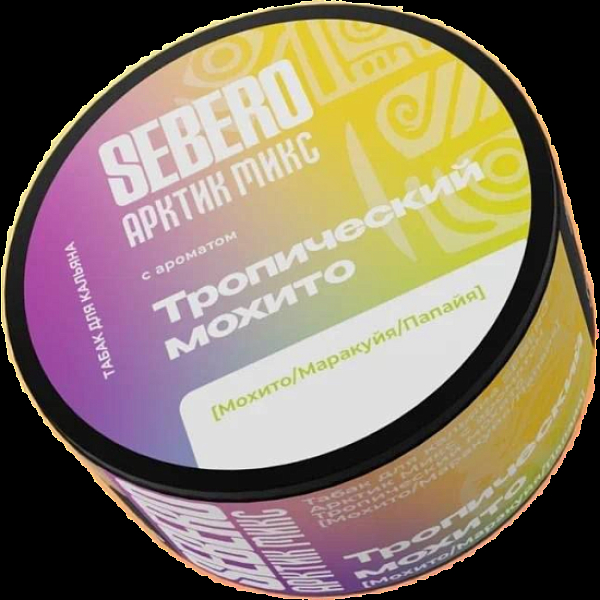Табак Sebero Арктик Микс Тропический Мохито Мохито Маракуйя Папайя 100 грамм в Томске