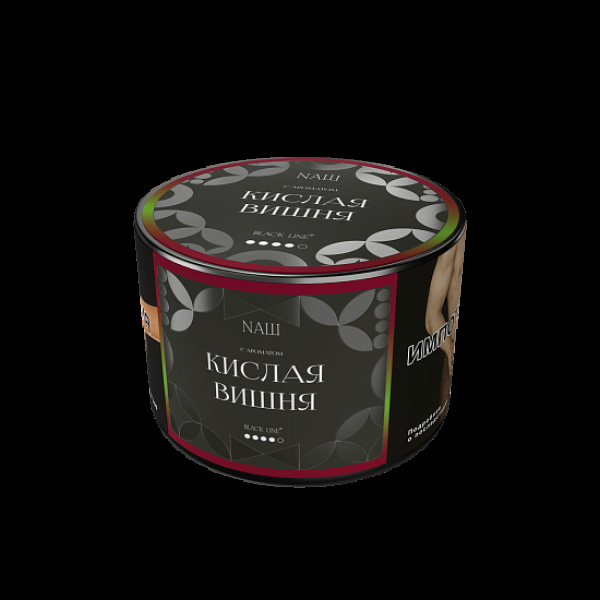 Табак Nаш Black Кислая Вишня 40 грамм в Томске