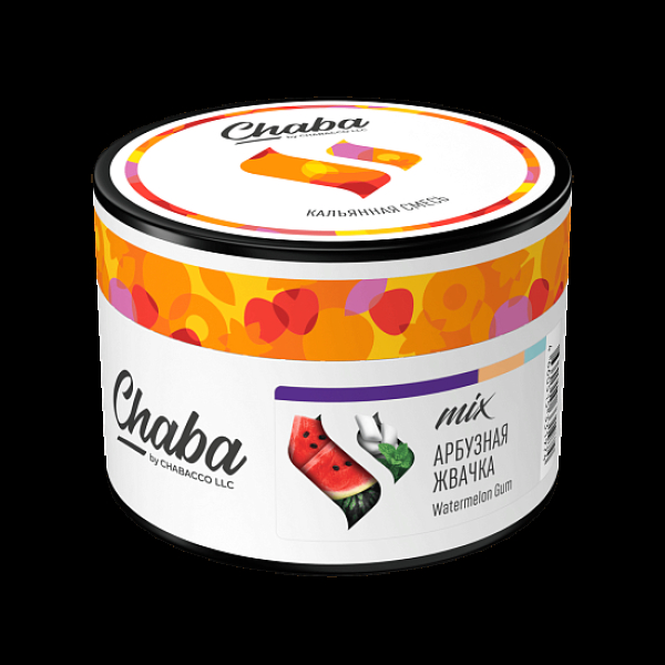 Бестабачная смесь Безникотиновая Chaba Mix Watermelon Gum Арбузная Жвачка 40 грамм в Томске
