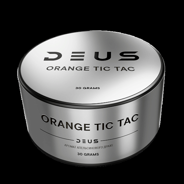 Табак Deus Orange Tic Tac Апельсиновое Драже 30 грамм в Томске