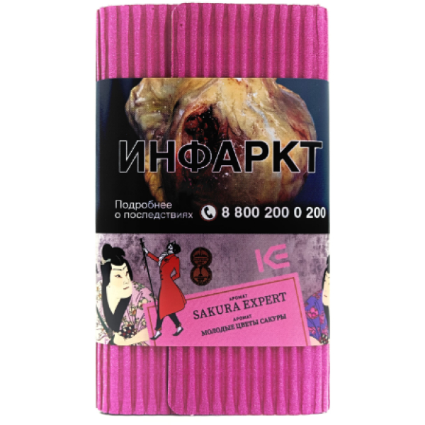 Табак Satyr Sakura Expert Молодые Цветы Сакуры 100 грамм в Томске