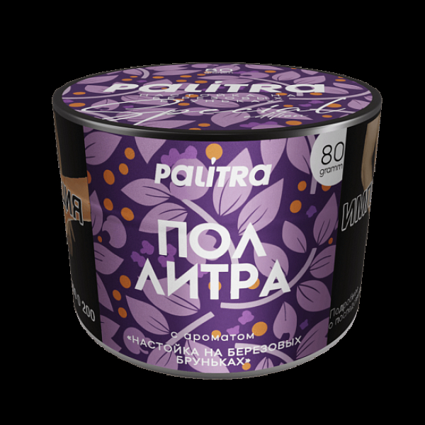 Табак Palitra Пол Литра Настойка На Березовых Бруньках 80 грамм в Томске
