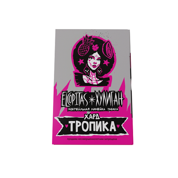 Табак Хулиган Hard Тропика Тропический Коктейль 25 грамм в Томске