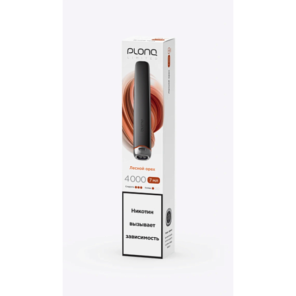 Электронка Plonq Plus Pro Black Лесной Орех 4000 затяжек в Томске
