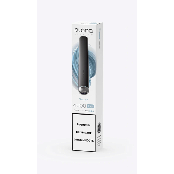 Электронка Plonq Plus Pro Black Чистый 4000 затяжек в Томске