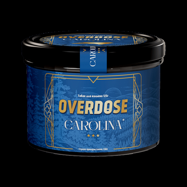 Табак Overdose No Aroma Америка Carolina 125 грамм в Томске