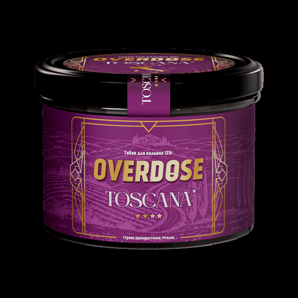 Табак Overdose No Aroma Италия Toscana 125 грамм в Томске