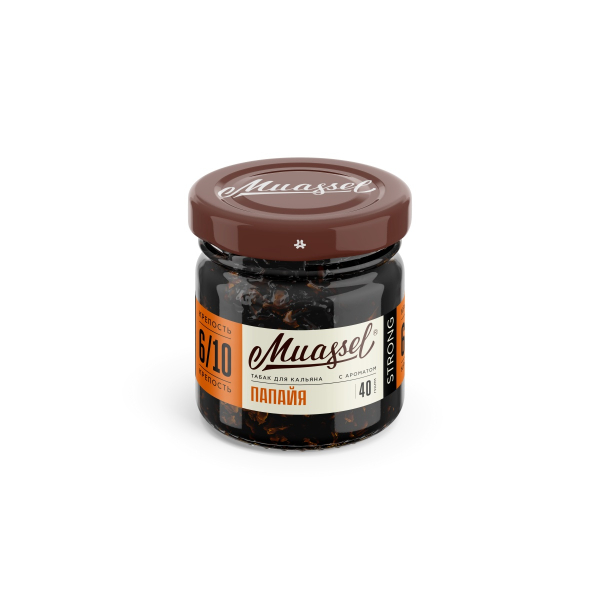 Табак Muassel Extra Strong Папайя 40 грамм в Томске