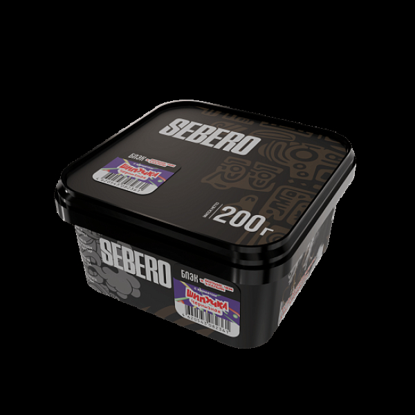 Табак Sebero Black Бчк Черничная Шипучка 200 грамм в Томске