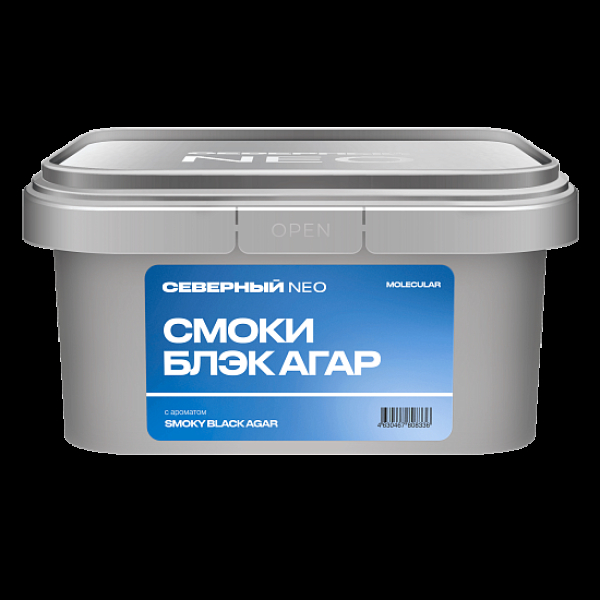 Табак Северный Neo Смоки Блэк Агар Smoky Black Agar 200 грамм в Томске