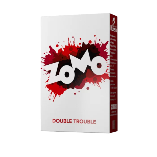 Табак ZOMO Double Trouble 50 грамм в Томске